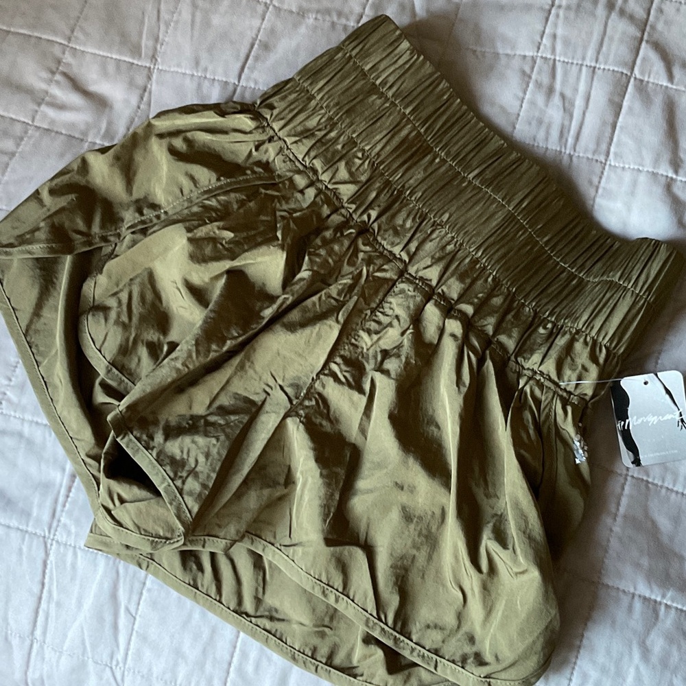 FP Movement by Free People Olive Athletic Shorts